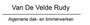 Dakwerken Van de Velde Rudy Website